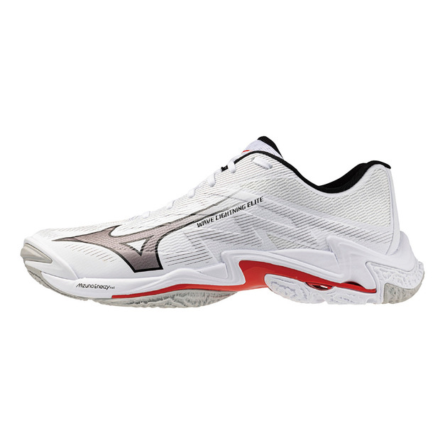 (男)【美津濃MIZUNO】WAVE LIGHTNING ELITE排球鞋-白色 V1GA260059