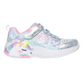 (童)【斯克威爾SKECHERS】S-Lights: Unicorn Dreams - Heart Sparkles燈鞋-多彩 303063LSMLT