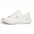 (女)【斯克威爾SKECHERS】ARCH FIT 2.0休閒健走鞋-淡粉 150333NTMT