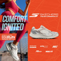 (女)【斯克威爾SKECHERS】GO RUN CONSISTENT 2.0 寬楦款慢跑鞋-銀白色 128633WOFWT_1