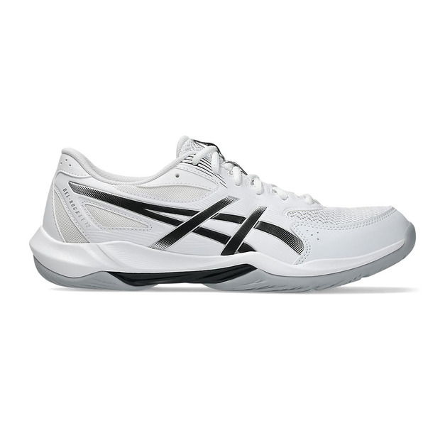 【亞瑟士ASICS】GEL-ROCKET 12 中性(2E)寬楦排球鞋-白黑 1073A081-101