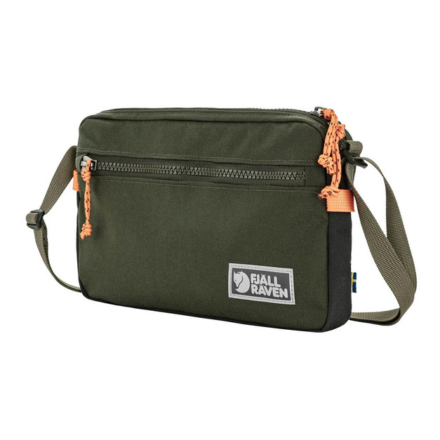 【北極狐Fjallraven】Vardag Pocket Large橫式斜背袋-深森綠 23200339-662
