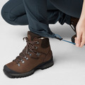 (女)【北極狐Fjallraven】Abisko Trail Stretch Trousers W機能長褲-黑色 87101-550_6