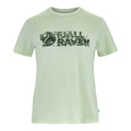 (女)【北極狐Fjallraven】Lush Logo T Shirt W 短袖T恤-柔玉綠 14600165-637