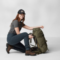(女)【北極狐Fjallraven】Abisko Trail Stretch Trousers W機能長褲-黑色 87101-550_4