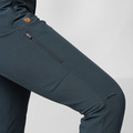 (女)【北極狐Fjallraven】Abisko Trail Stretch Trousers W機能長褲-黑色 87101-550_5