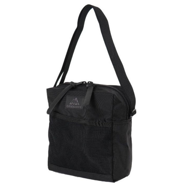 【GREGORY】5L SQUARE SHOULDER POUCH 斜背包-黑色子彈 GG155677-A501