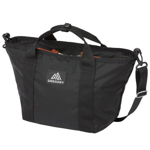 【GREGORY】7L BOAT 手提 肩背 兩用 托特包-黑色 GG138631-1041