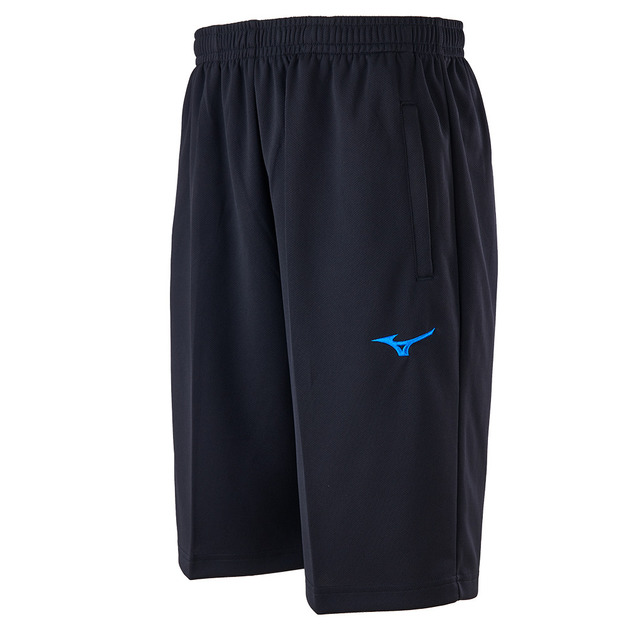 (男)【美津濃MIZUNO】 針織短褲-黑色/丈青 32TBD03209/32TBD03214