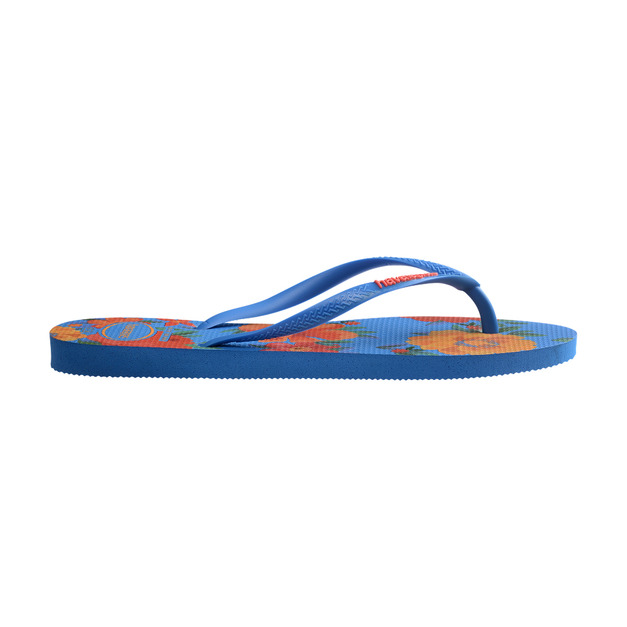 (女)【Havaianas】 Slim Summer Bliss Flip Flops 拖鞋-藍色 4149813-3504