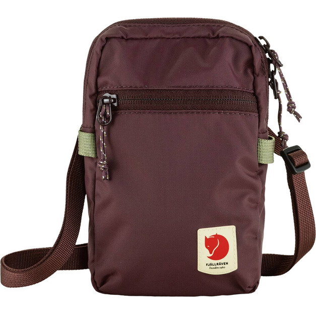 【北極狐Fjallraven】High Coast Pocket 單肩背包/隨身袋 -黑莓 23226-424