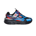 (童)【斯克威爾SKECHERS】Skech Tracks汽車主題運動鞋-黑藍紅 402303LBLRD