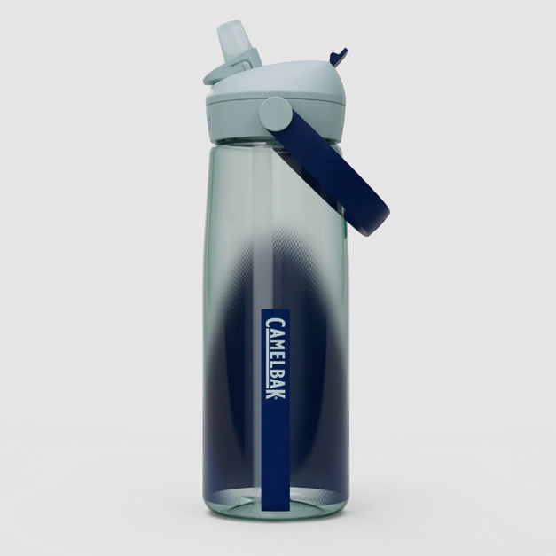 【CamelBak】750ml Flip Straw多水吸管水瓶RENEW-晨霧藍 CB2853407075