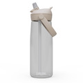 【CamelBak】750ml Flip Straw多水吸管水瓶RENEW-晶透白 CB2853102075