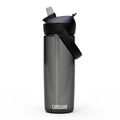 【CamelBak】600ml Flip Straw多水吸管水瓶RENEW-炭黑 CB2854001060