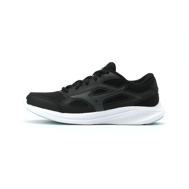 (男)【美津濃MIZUNO】MAXIMIZER 27 3E寬楦慢跑鞋-黑白 K1GA250016