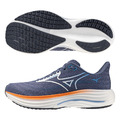 (男)【美津濃MIZUNO】WAVE RIDER 29 慢跑鞋-灰藍 J1GC250354_1