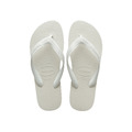 (男)【Havaianas】Color Flip Flops 拖鞋-白色 4000016-0001
