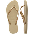 (女)【Havaianas】 Slim Flip Flops 拖鞋-沙色 4000030-2719_1
