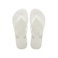 (女)【Havaianas】 Slim Flip Flops 拖鞋-白色 4000030-0001