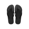 (男)【Havaianas】Color Flip Flops 拖鞋-黑色 4000016-0090