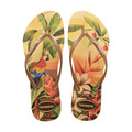 (女)【Havaianas】 Slim Tropical Flip Flops 拖鞋-熱帶 4122111-5559
