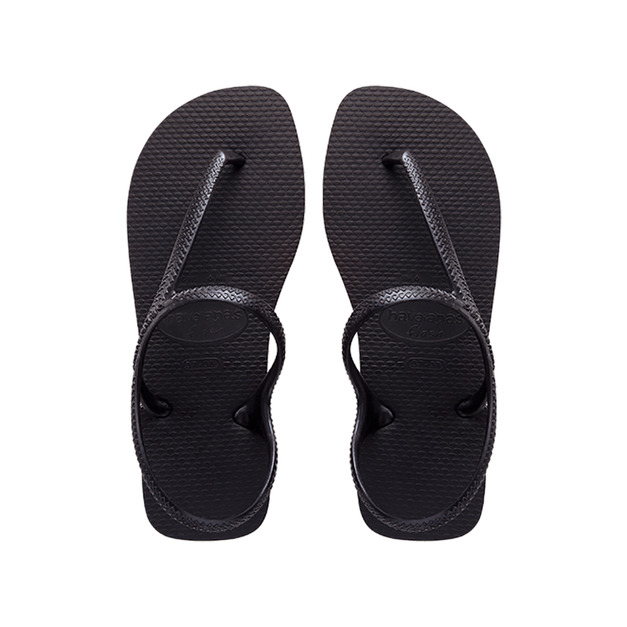 (女)【Havaianas】 Flash Urban Sandals 拖鞋-黑色 4000039-0090