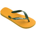 (男)【Havaianas】Brazil Logo Flip Flops 巴西國旗人字拖-黃綠 4110850-1740_2