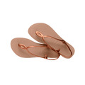 (女)【Havaianas】Luna Sandals涼鞋-黑色/玫瑰金 4129697-0090/-5282_5