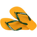 (男)【Havaianas】Brazil Logo Flip Flops 巴西國旗人字拖-黃綠 4110850-1740_3