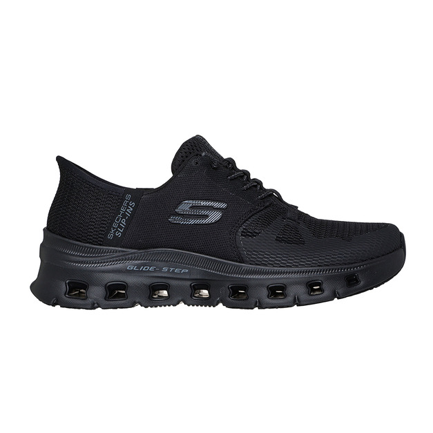 (女)【斯克威爾SKECHERS】Slip-ins Work Slip 防潑防滑工作鞋-黑色 108261BLK