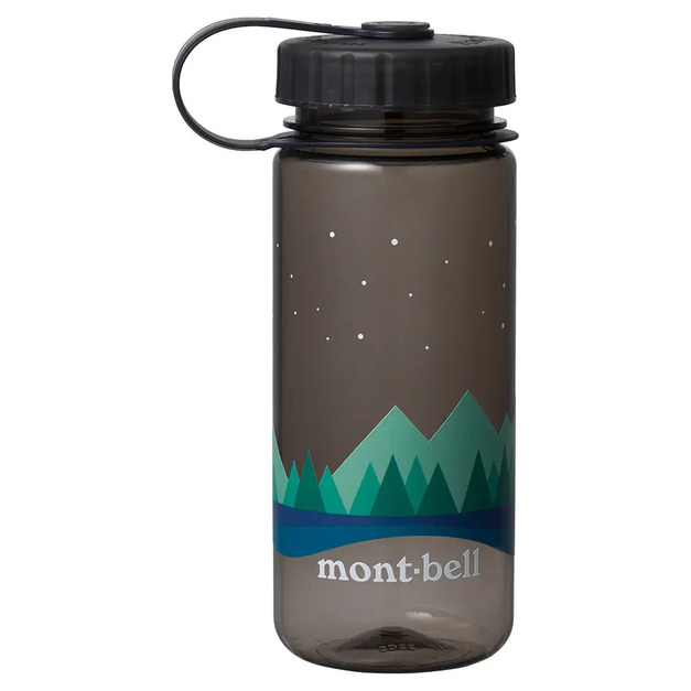 【mont-bell】Print Clear Bottle #2 水瓶-灰 1134224GY
