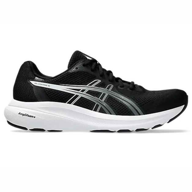 (男)【亞瑟士ASICS】GEL-CONTEND 10 EXTRA WIDE 4E超寬楦 慢跑鞋 黑白 1011C250-003