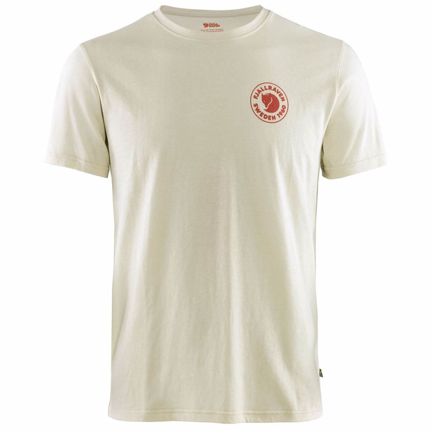 (男)【北極狐Fjallraven】Logo T Shirt M 短袖T恤-粉筆白 87313-113
