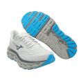 (男)【美津濃MIZUNO】WAVE HORIZON 9 超寬楦慢跑鞋 淺灰色 J1GC263151_5