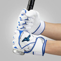 【美津濃MIZUNO】WILL DRIVE BLUE 成人用 打擊手套 (雙)-1EJEA29501_6