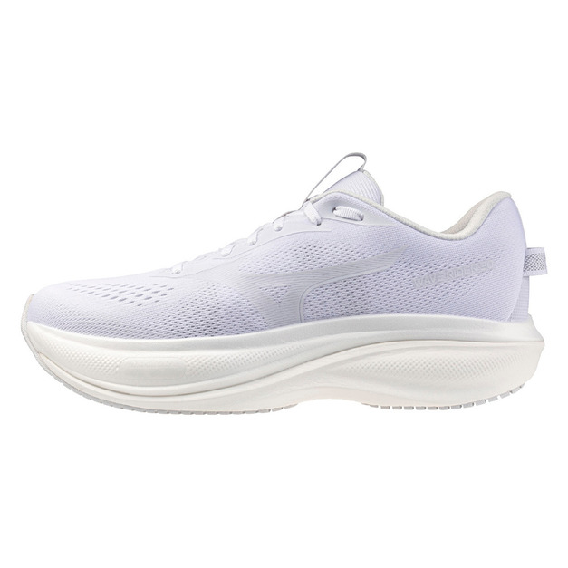 (女)【美津濃MIZUNO】Wave Rider 30 超寬楦慢跑鞋-淺紫 J1GD250675