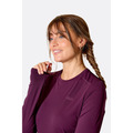 (女)【RAB】Force LS Tee 長袖防曬抗臭排汗衣-桑葚紫/暴風藍 RQCC23MUL/RQCC23TMB_2