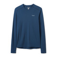 (女)【RAB】Force LS Tee 長袖防曬抗臭排汗衣-桑葚紫/暴風藍 RQCC23MUL/RQCC23TMB_1