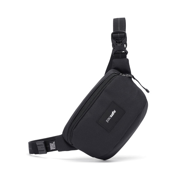 【Pacsafe】GO Anti-Theft Micro Sling 1L隨行斜背小包-黑色 35195130