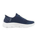 (女)【斯克威爾SKECHERS】Go Walk Flex Slip-Ins 健走鞋(寬楦)-海軍藍 125525WNVY_1