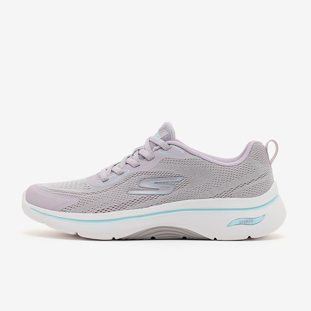 (女)【斯克威爾SKECHERS】GO WALK ARCH FIT 2.0 健走鞋(寬楦)-紫 125346WLVAQ