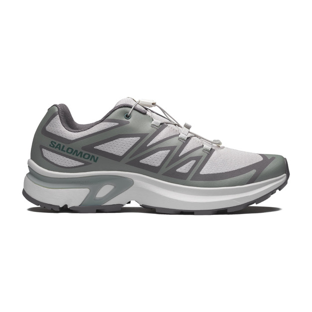 (男)【SALOMON】XT-EVR 輕量健行鞋-棕綠/黑銀 L45414600/L47693600