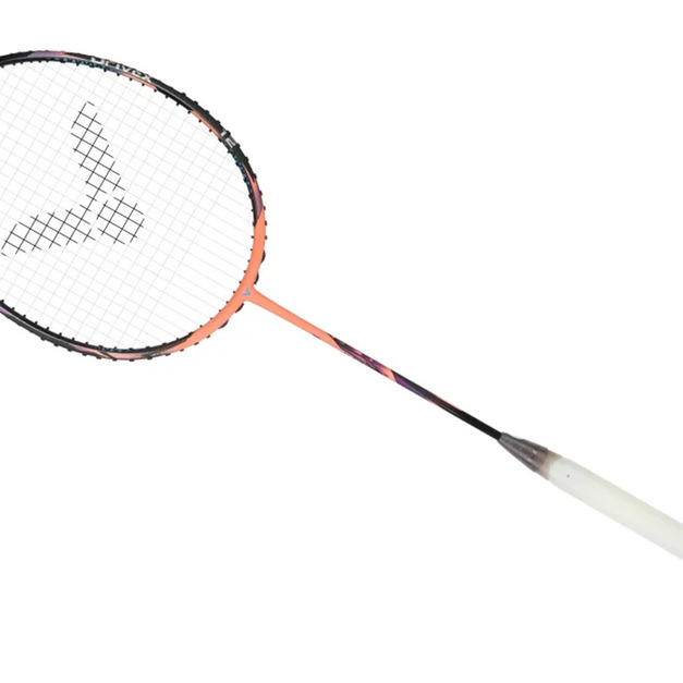 【勝利VICTOR】旗艦全面型羽球拍-馭 Drive X-12 鮭魚粉 A1-DX12O