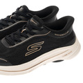 (女)【斯克威爾SKECHERS】GO WALK 8 寬楦款健走鞋-黑金 125935WBKRG_4