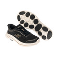 (女)【斯克威爾SKECHERS】GO WALK 8 寬楦款健走鞋-黑金 125935WBKRG_6