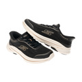 (女)【斯克威爾SKECHERS】GO WALK 8 寬楦款健走鞋-黑金 125935WBKRG_2