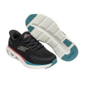 (女)【斯克威爾SKECHERS】GO RUN GLIDE-STEP VORTEX 寬楦慢跑鞋-深灰 129825WCHAR_4