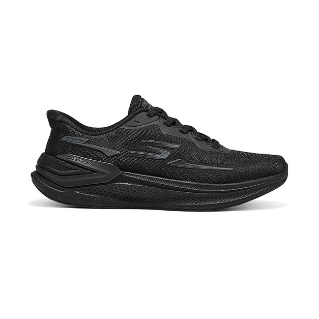 (男)【斯克威爾SKECHERS】GO run Consistent Pro - High Cadence慢跑鞋-黑色/白色 221143BBK/221143WHT