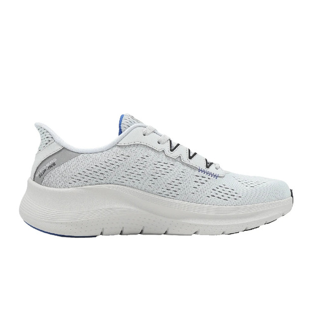 (男)【斯克威爾SKECHERS】Arch Fit 2.0 Slip-Ins 慢跑鞋-灰藍色/黑色 232713GYBL/232713BBK